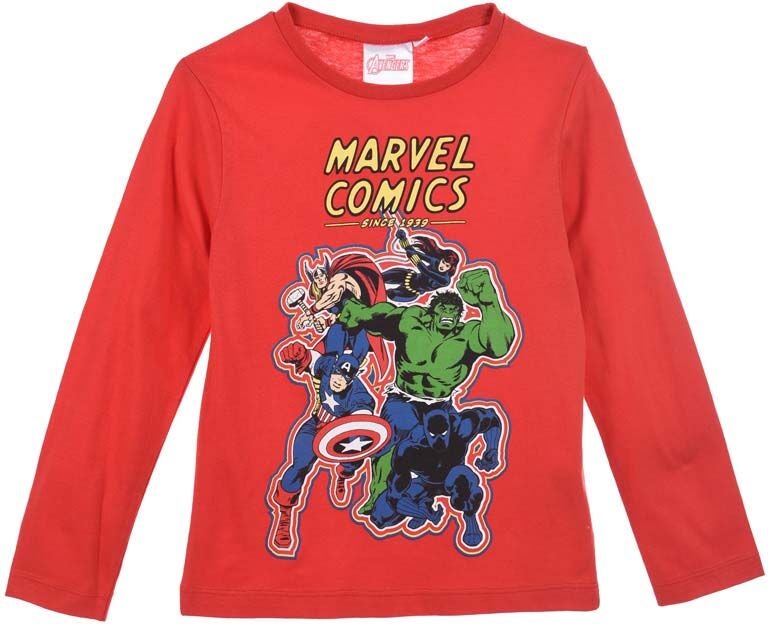 Marvels Avengers Classic Långärmad T-shirt|Red