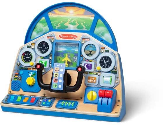 Melissa &  Doug Jet Pilot Interaktiv Instrumentbräda|