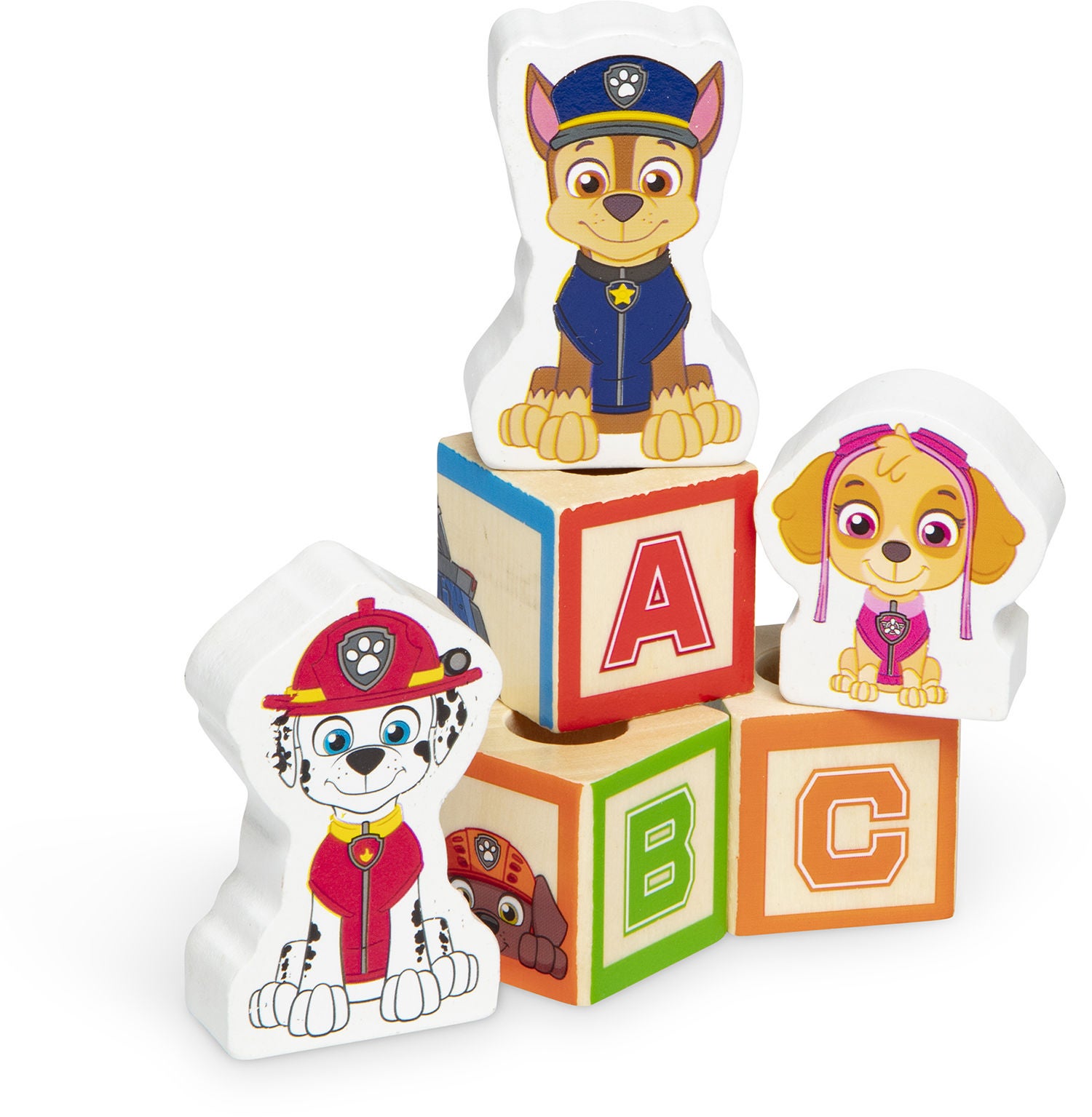 Melissa &  Doug Paw Patrol ABC Träklossar På Lastbil|