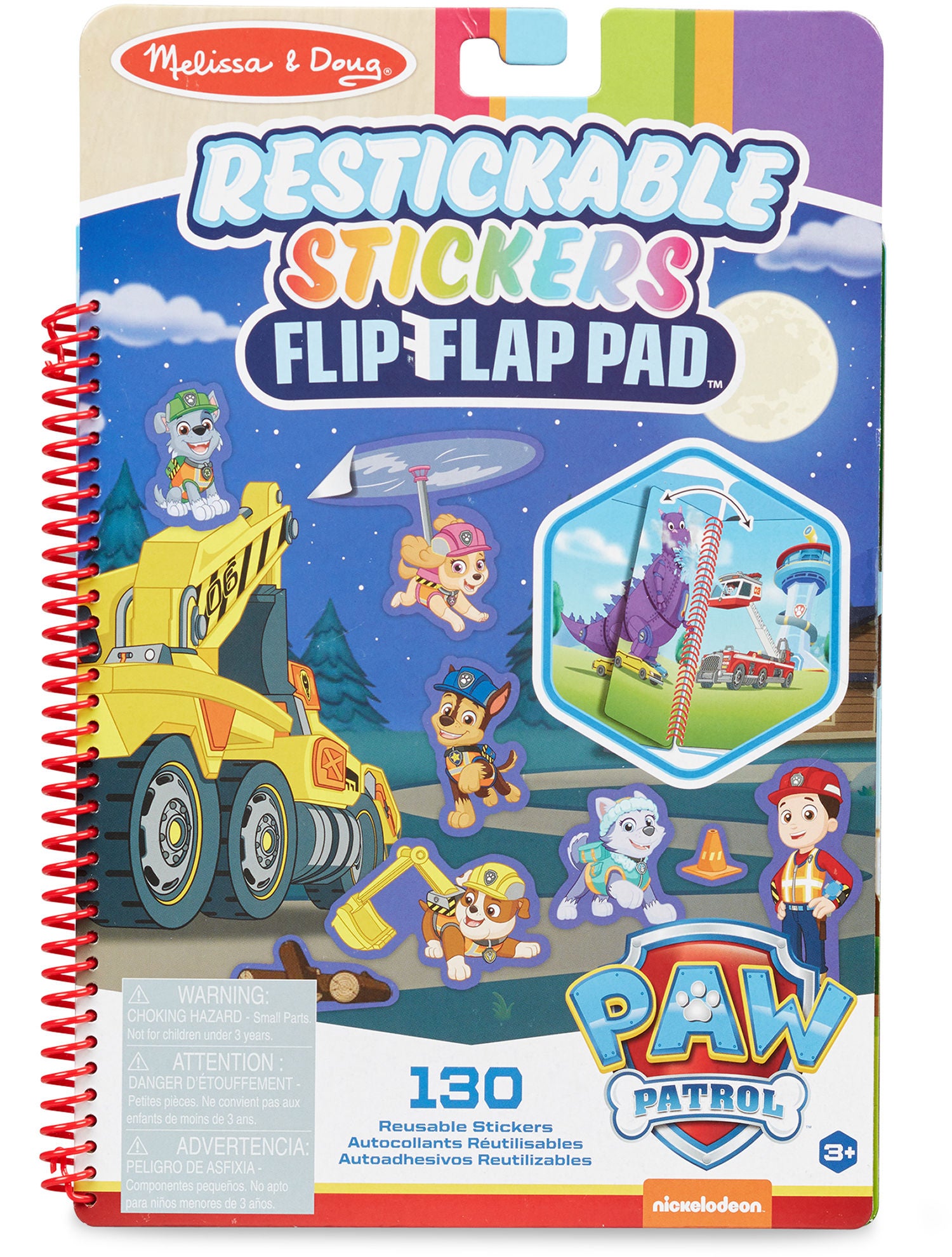 Melissa &  Doug Paw Patrol Återanvändbara Klistermärken Den Slutliga Räddningsmissionen|