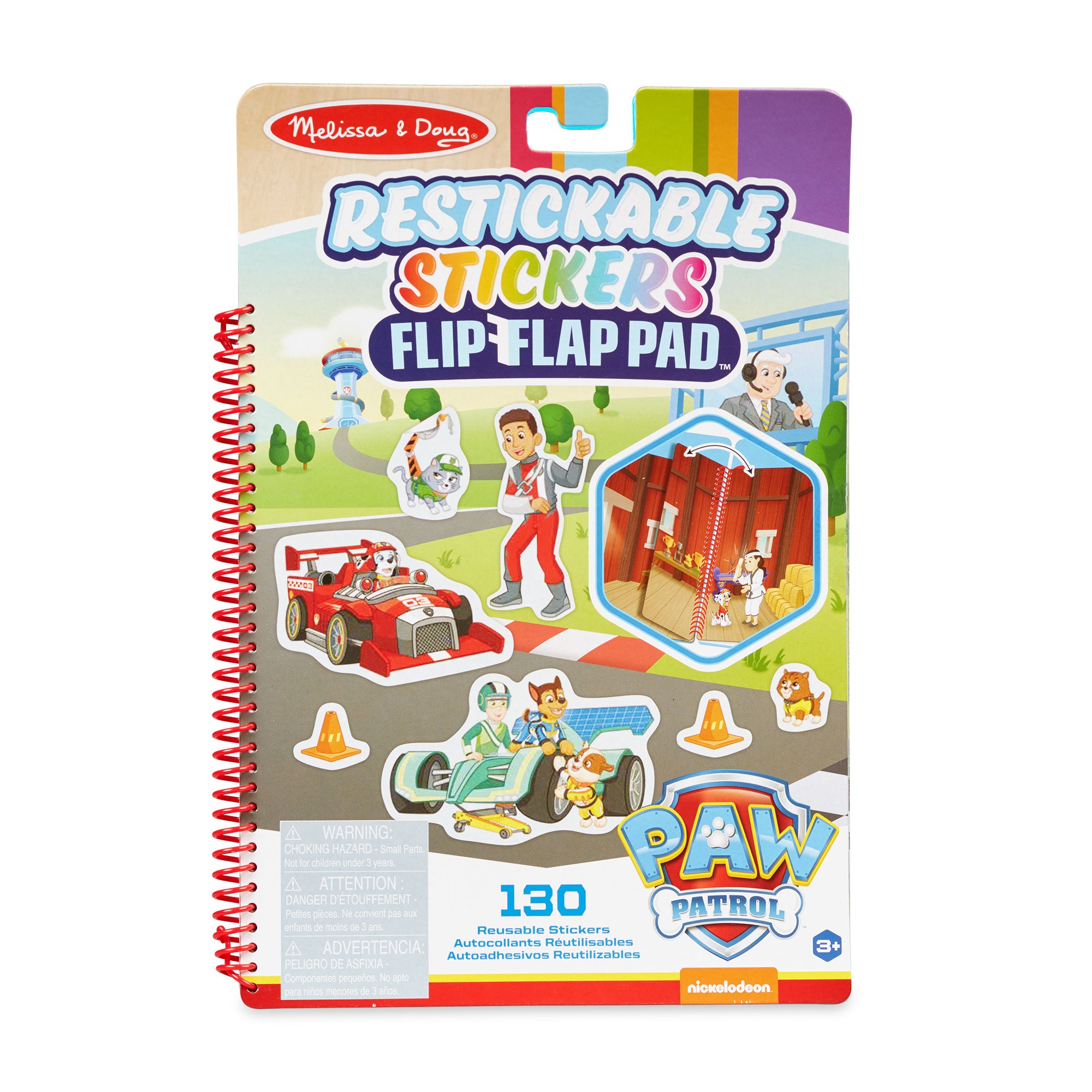 Melissa &  Doug Paw Patrol Återanvändbara Klistermärken Klassiska Uppdrag|