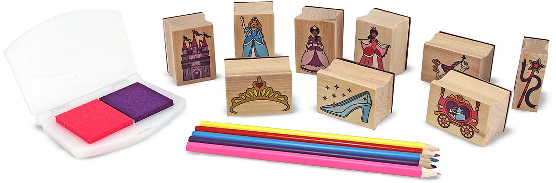 Melissa &  Doug Prinsesstämplar Pysselset|