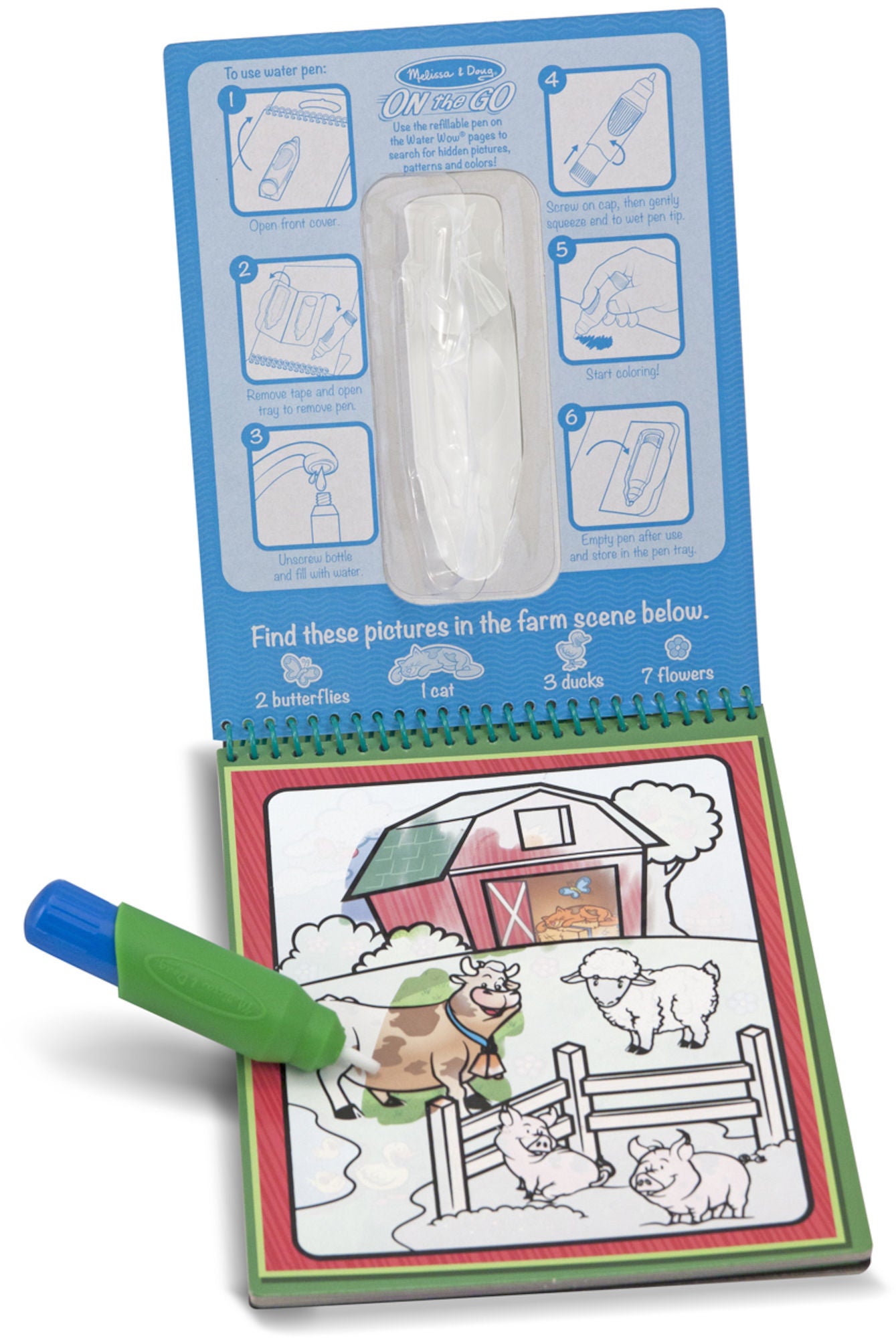 Melissa &  Doug Water Wow! Animals|