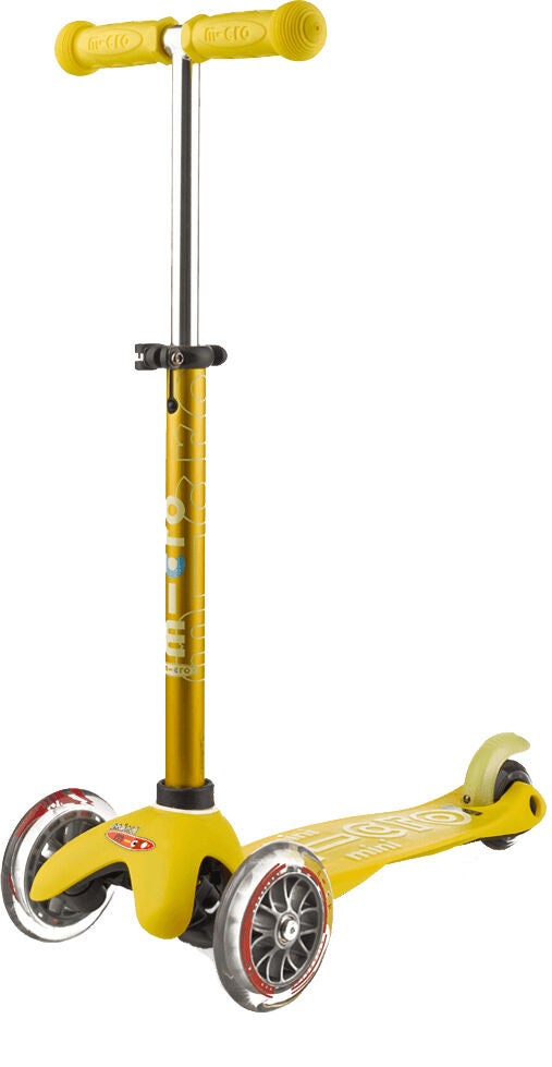 Micro Mini Deluxe Sparkcykel|Gul
