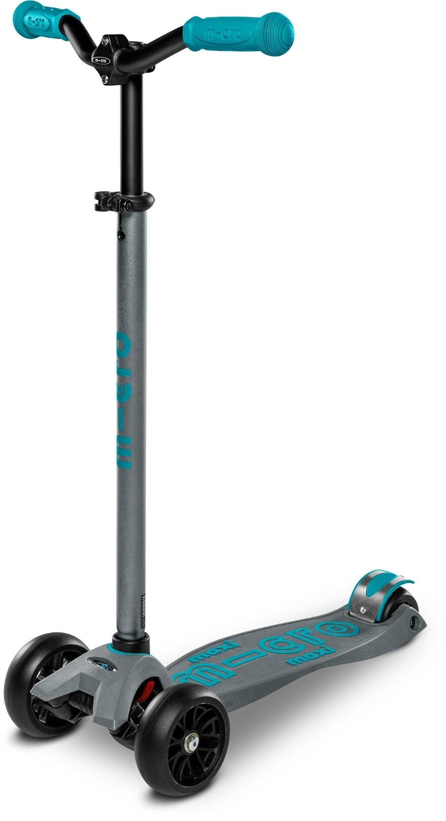 Micro Scooter Maxi Deluxe Pro|Grey/Blue