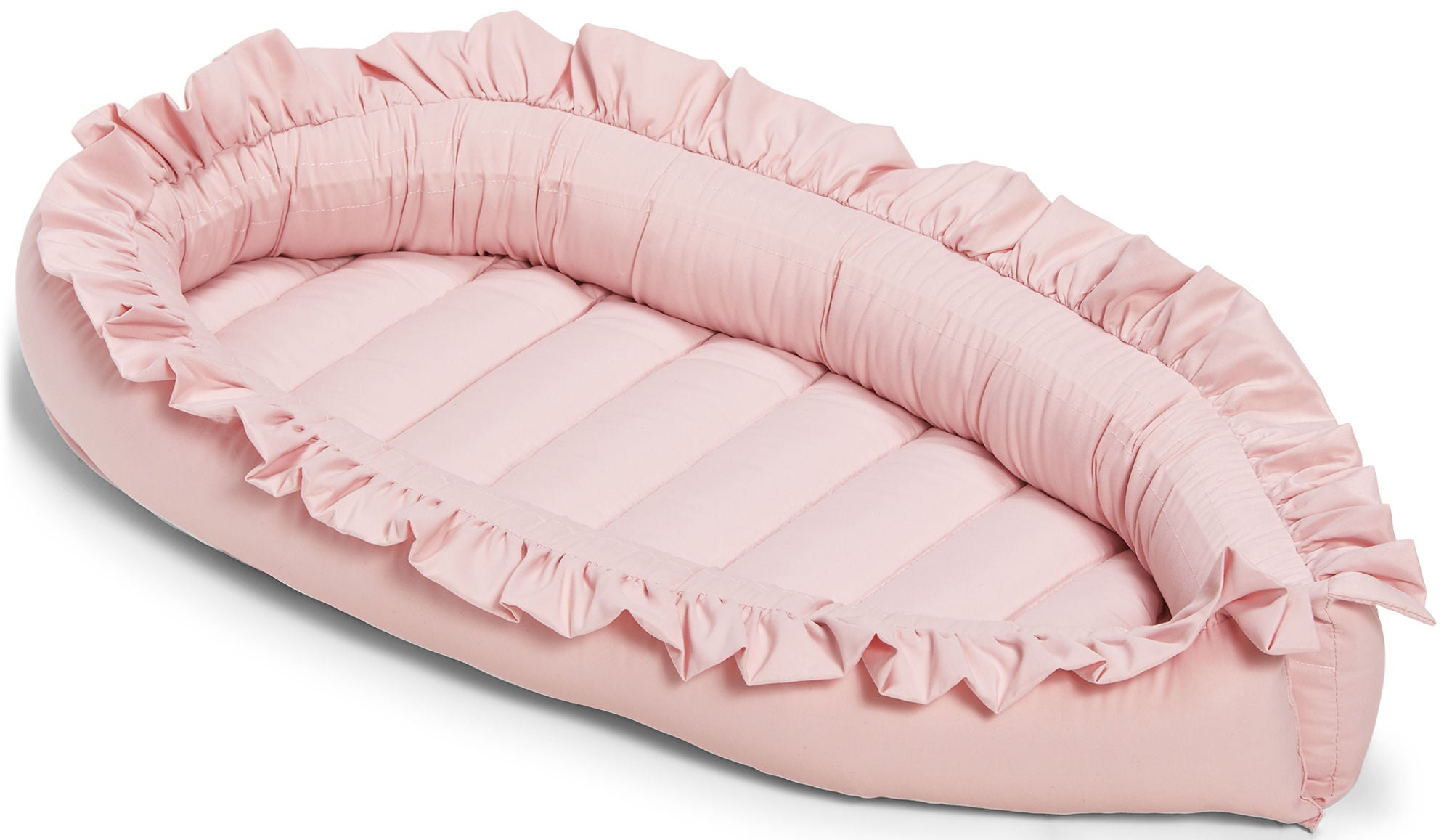 Minitude Babynest Plain|Chalk Pink