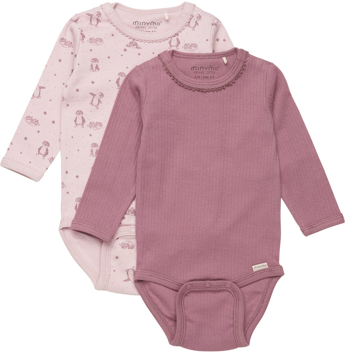 Minymo Bodys 2-pack|Grapeshake