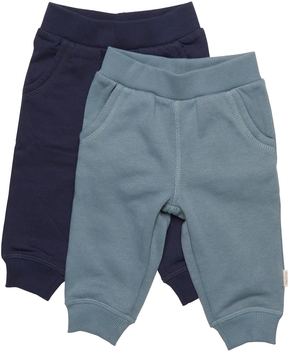 Minymo Mjukisbyxor 2-pack|New Navy