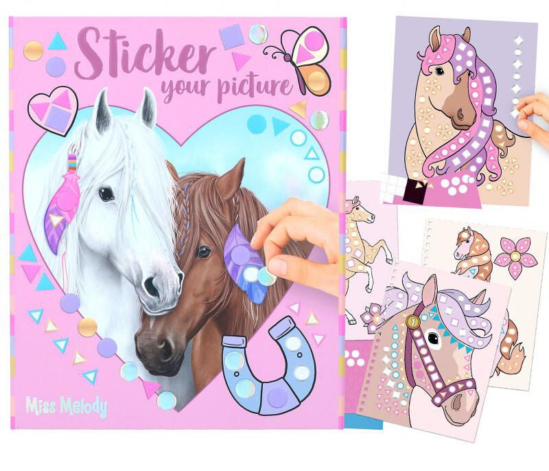 Miss Melody Pysselbok Sticker your Picture|