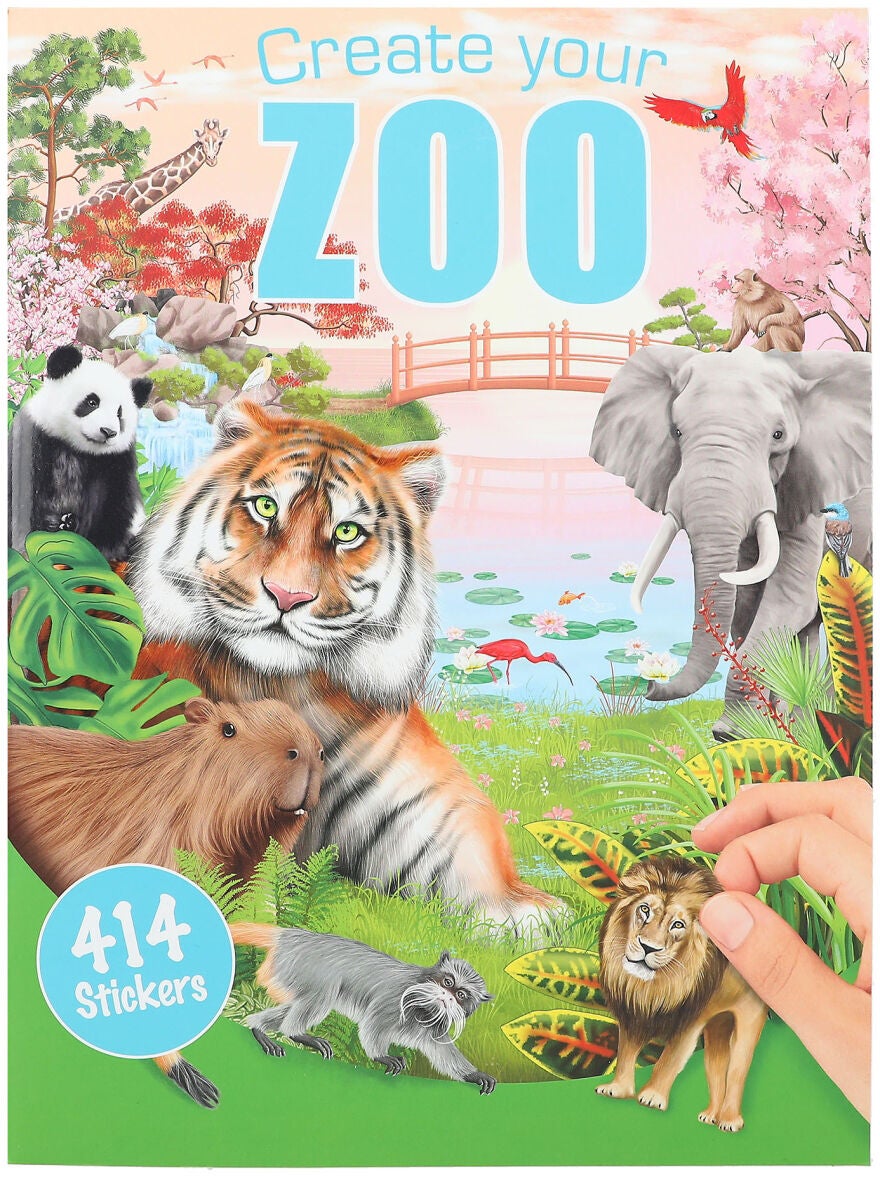Motto Create Your Zoo Pysselbok|