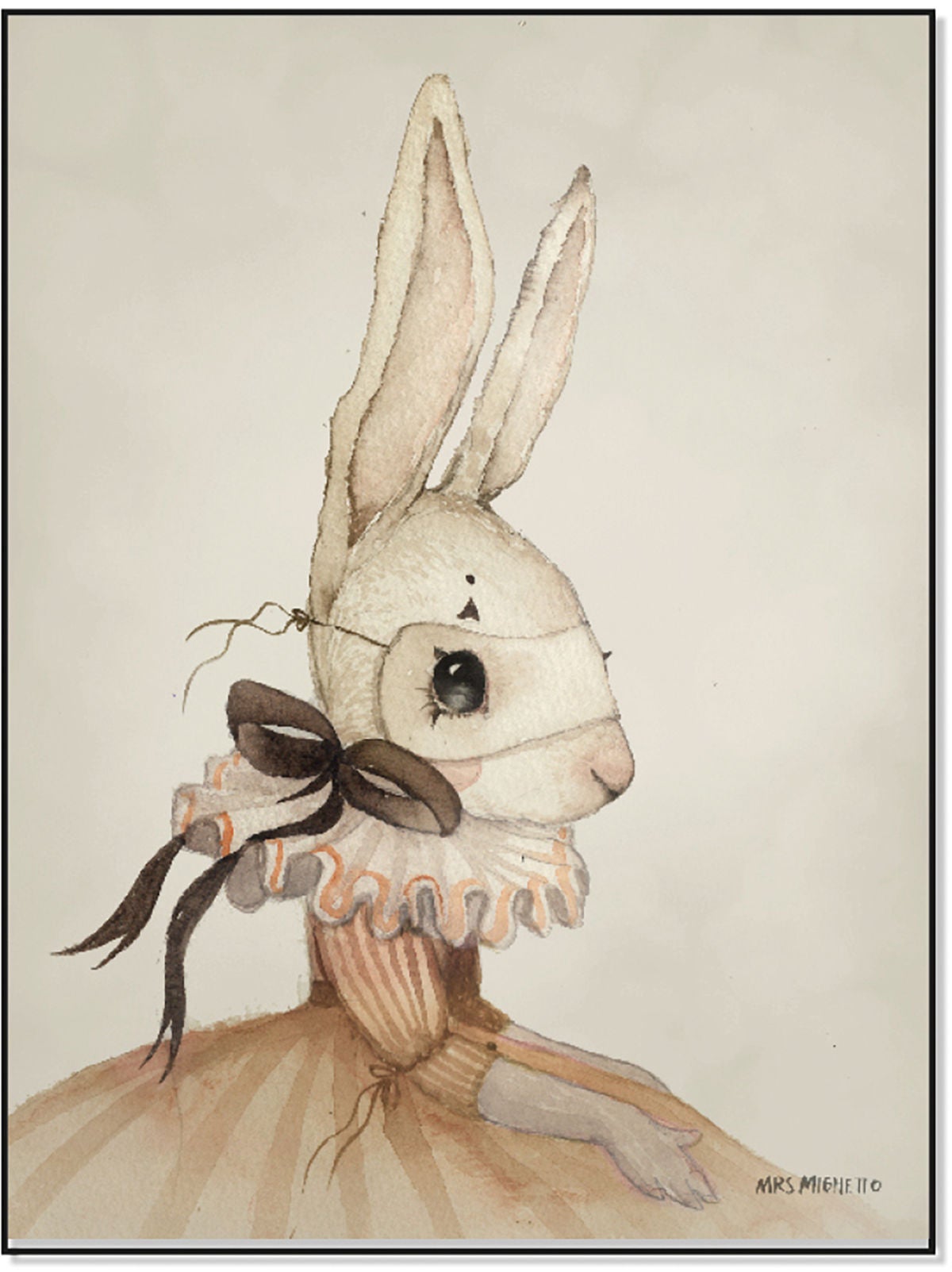 Mrs Mighetto Poster Miss Iris 18x24|