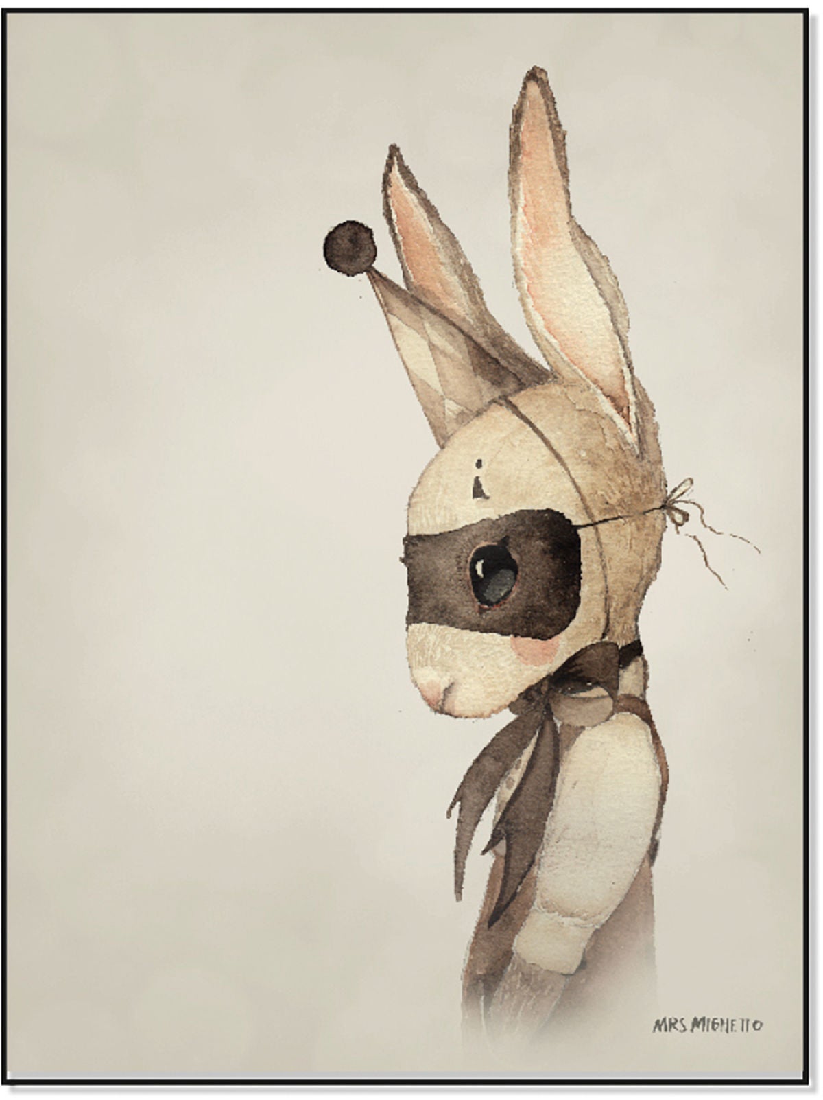 Mrs Mighetto Poster Mr Sixten 18x24|