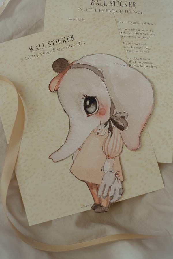 Mrs Mighetto Wallsticker|Miss Ellie