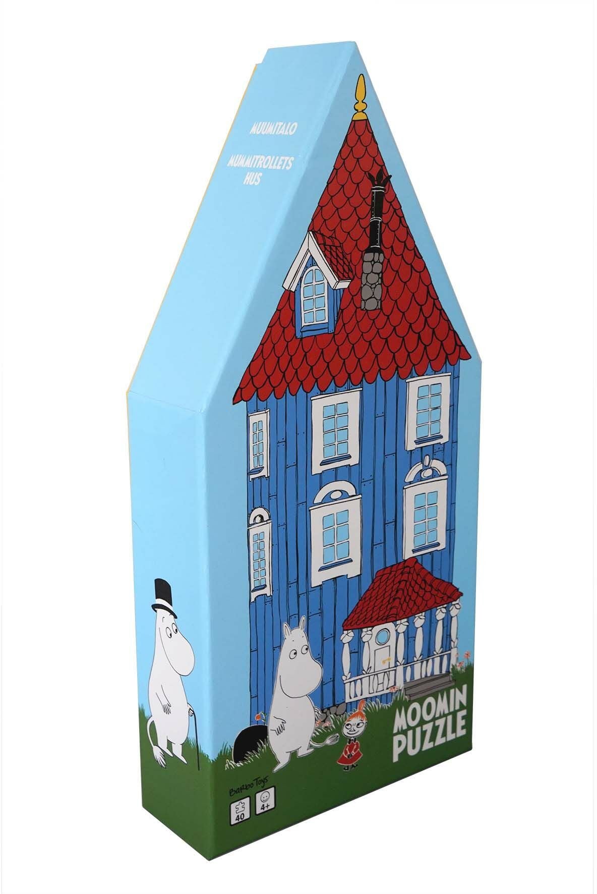 Mumin House Deco Pussel 40 Bitar|