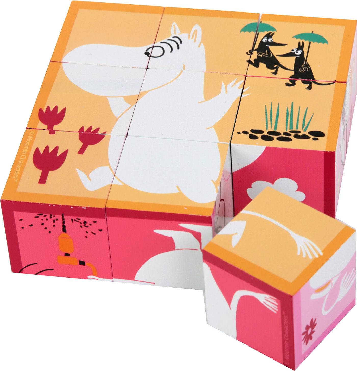 Mumin Kubpussel 9 Bitar|