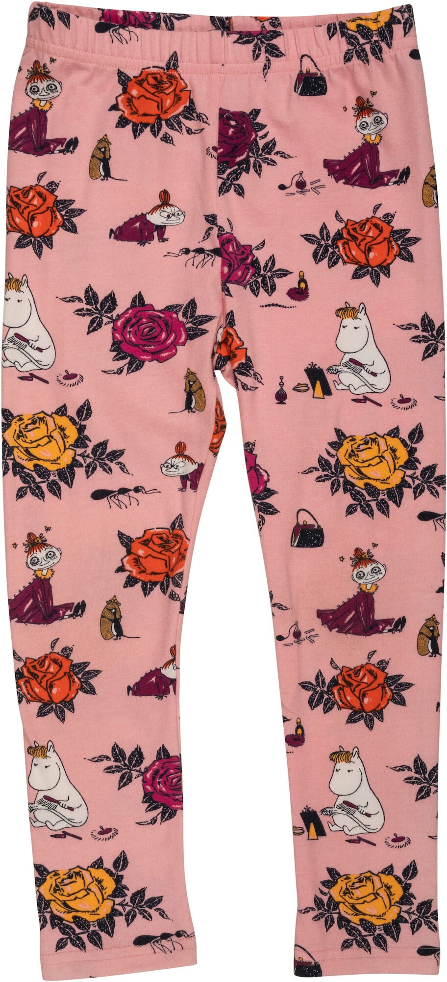 Mumin Rosor Leggings|Pink