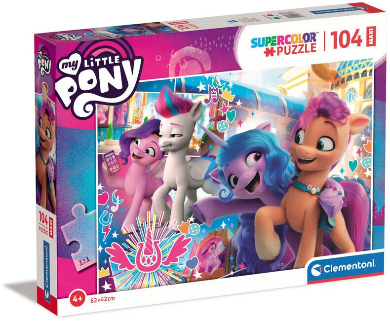 My Little Pony Maxi Pussel 104 Bitar