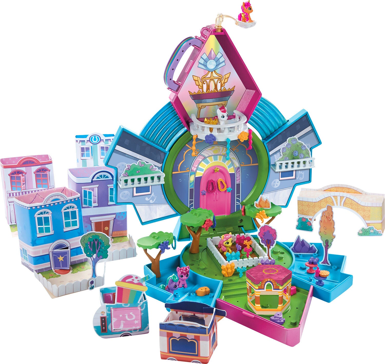 My Little Pony Mini Crystal Brighthouse Figurset|