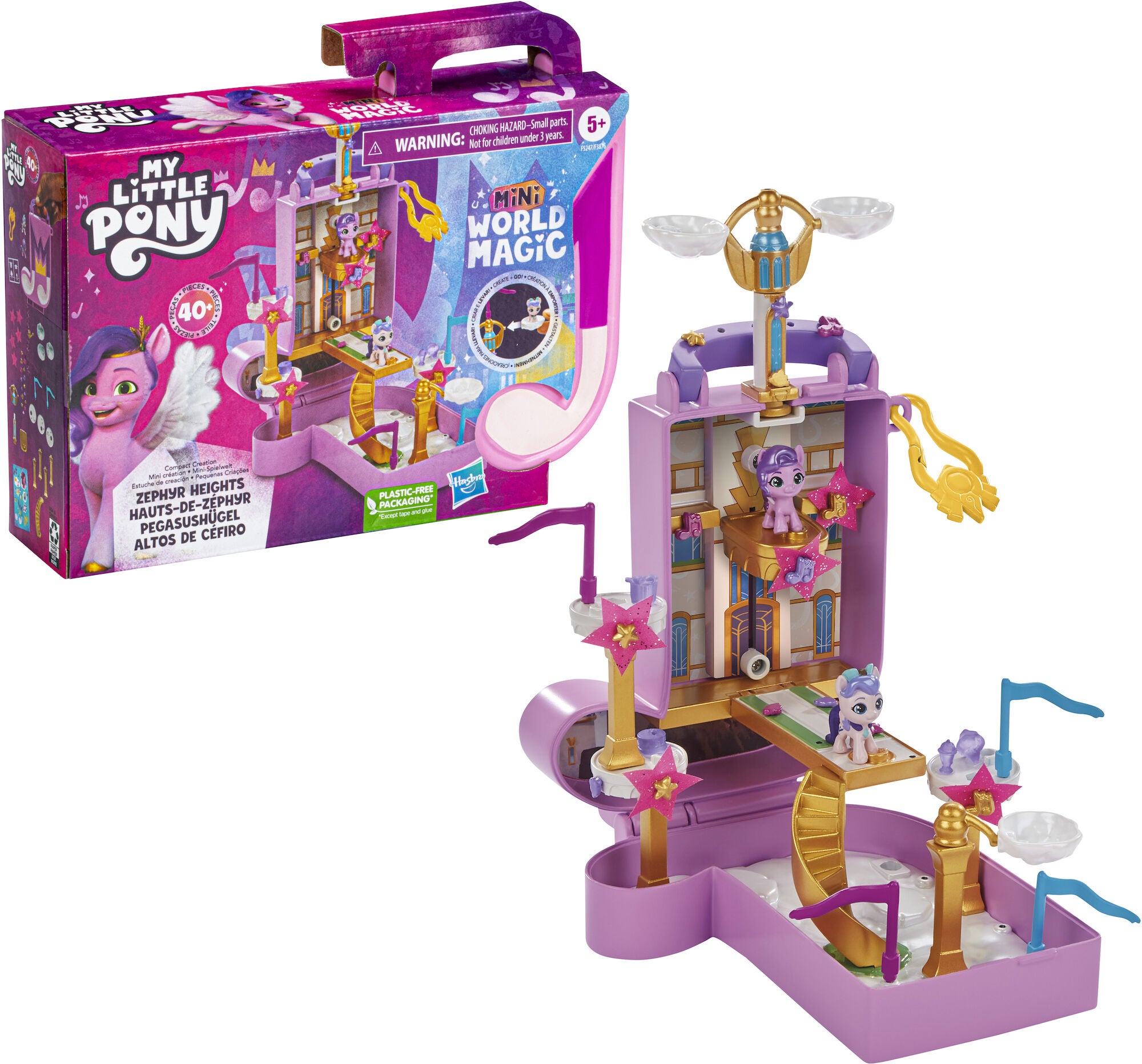 My Little Pony Mini World Magic Lekset Zephyr Heights|