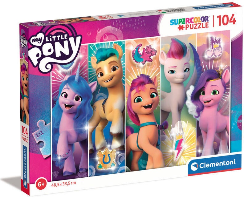 My Little Pony Pussel 104 Bitar