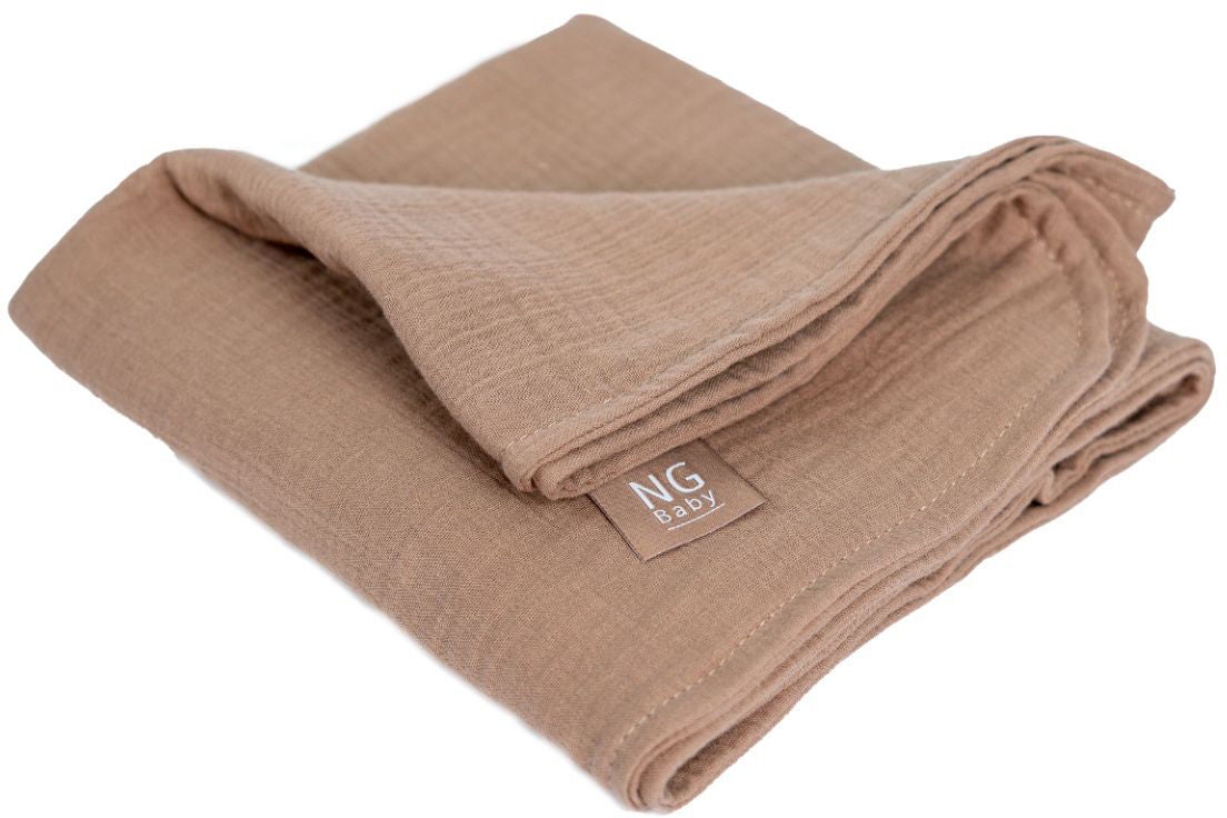 NG Baby Muslinfilt Deluxe|Brown