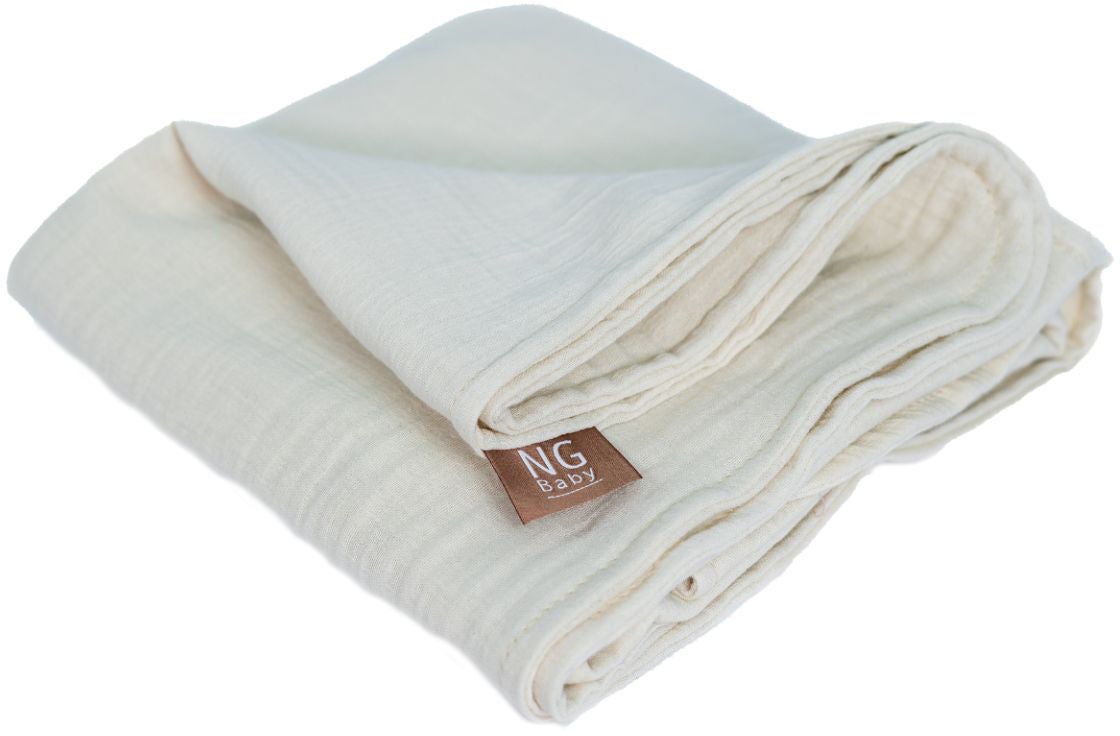 NG Baby Muslinfilt Deluxe|Ivory