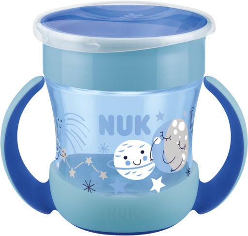 NUK Evolution Mini Magic Glow In The Dark Mugg|Blå