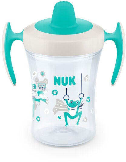 NUK Nature Sense Pipmugg 230 ml|Beige/Grön