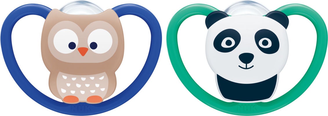 NUK Space 6-18 Månader Napp 2-pack