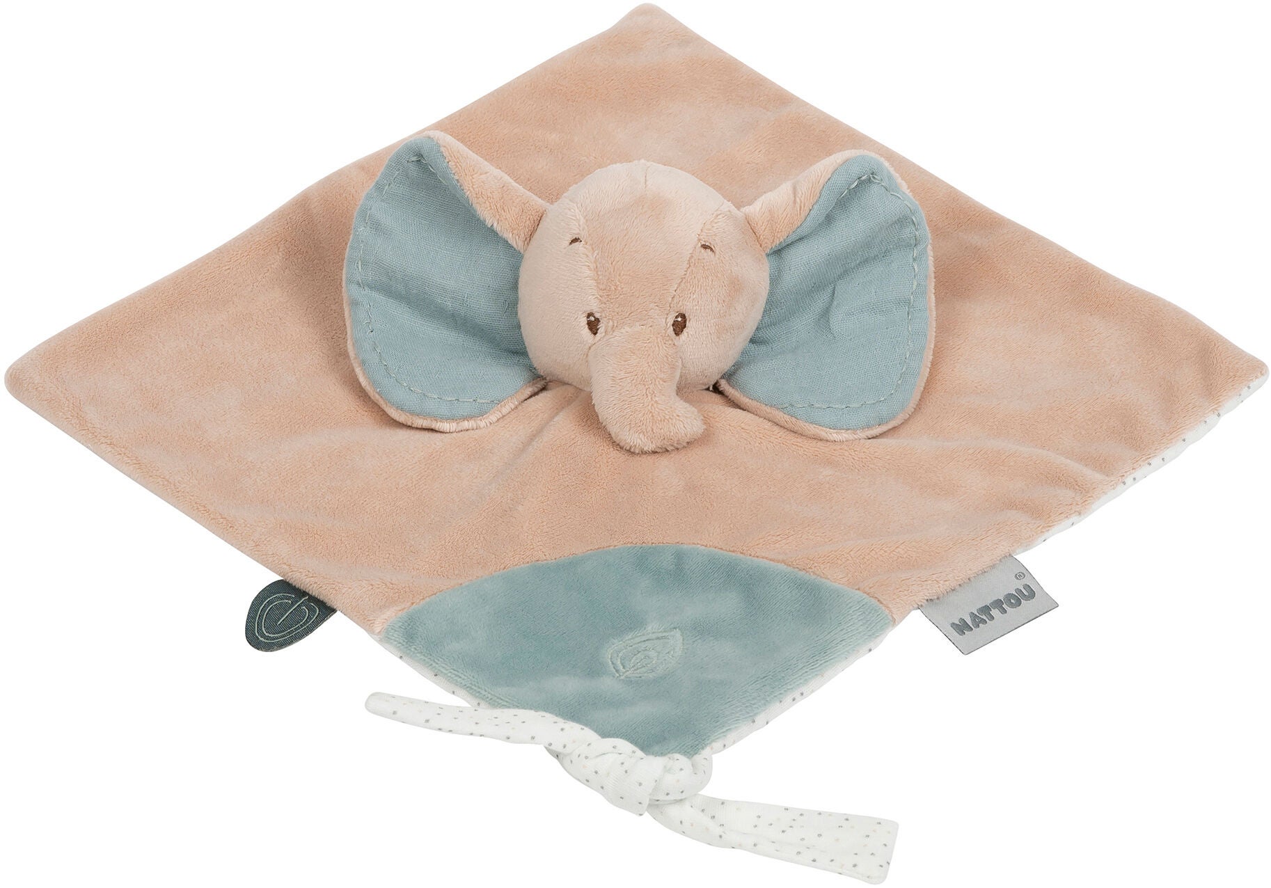 Nattou Luna &  Axel Snuttefilt Elefant|
