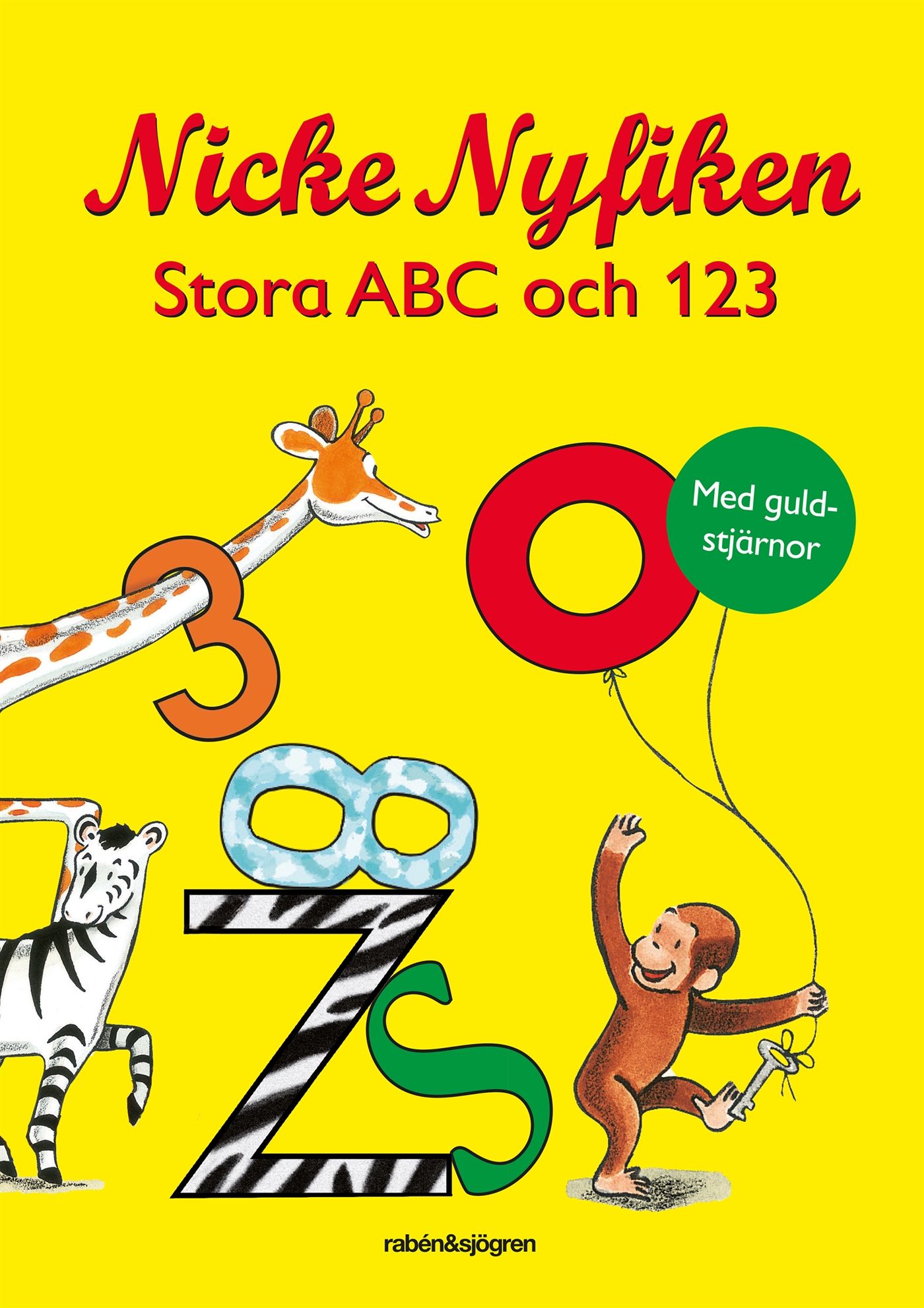 Nicke Nyfiken Stora Abc Och 123