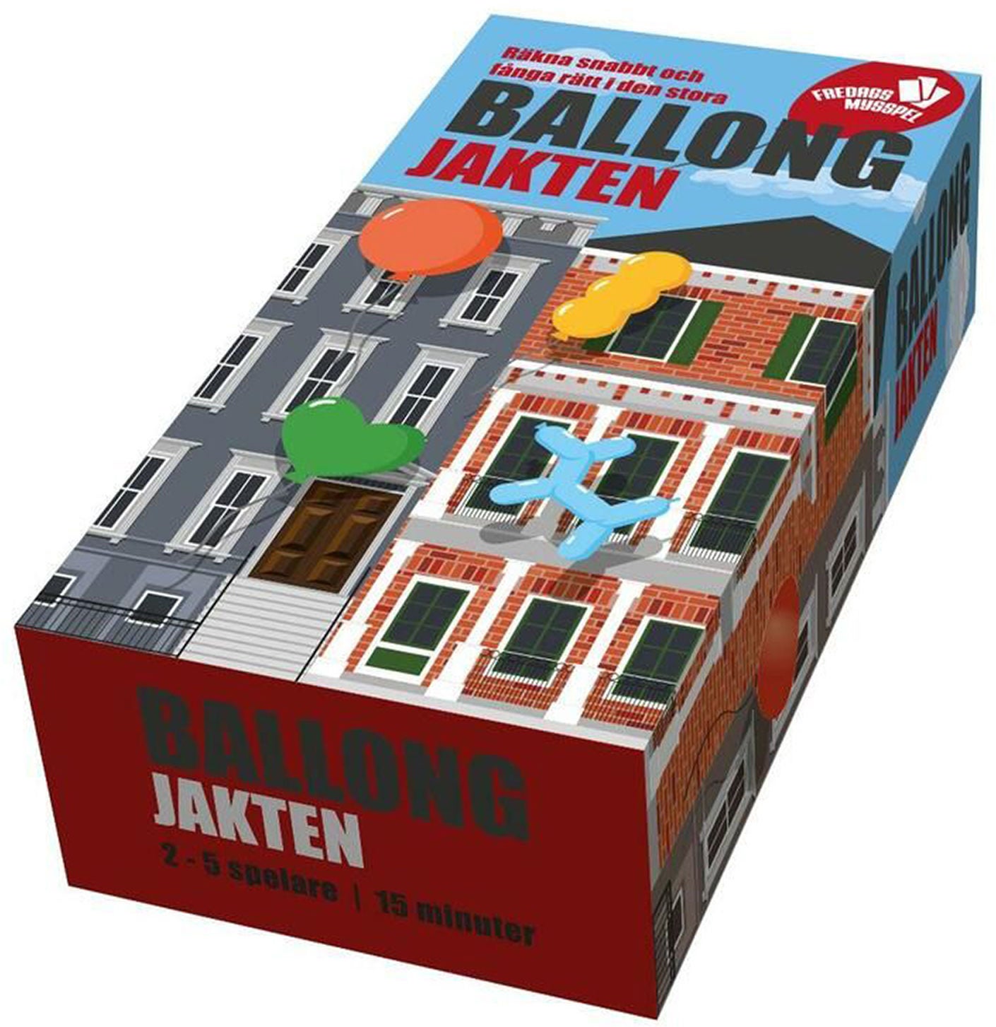 Nicotext Ballongjakten Familjestrategispel