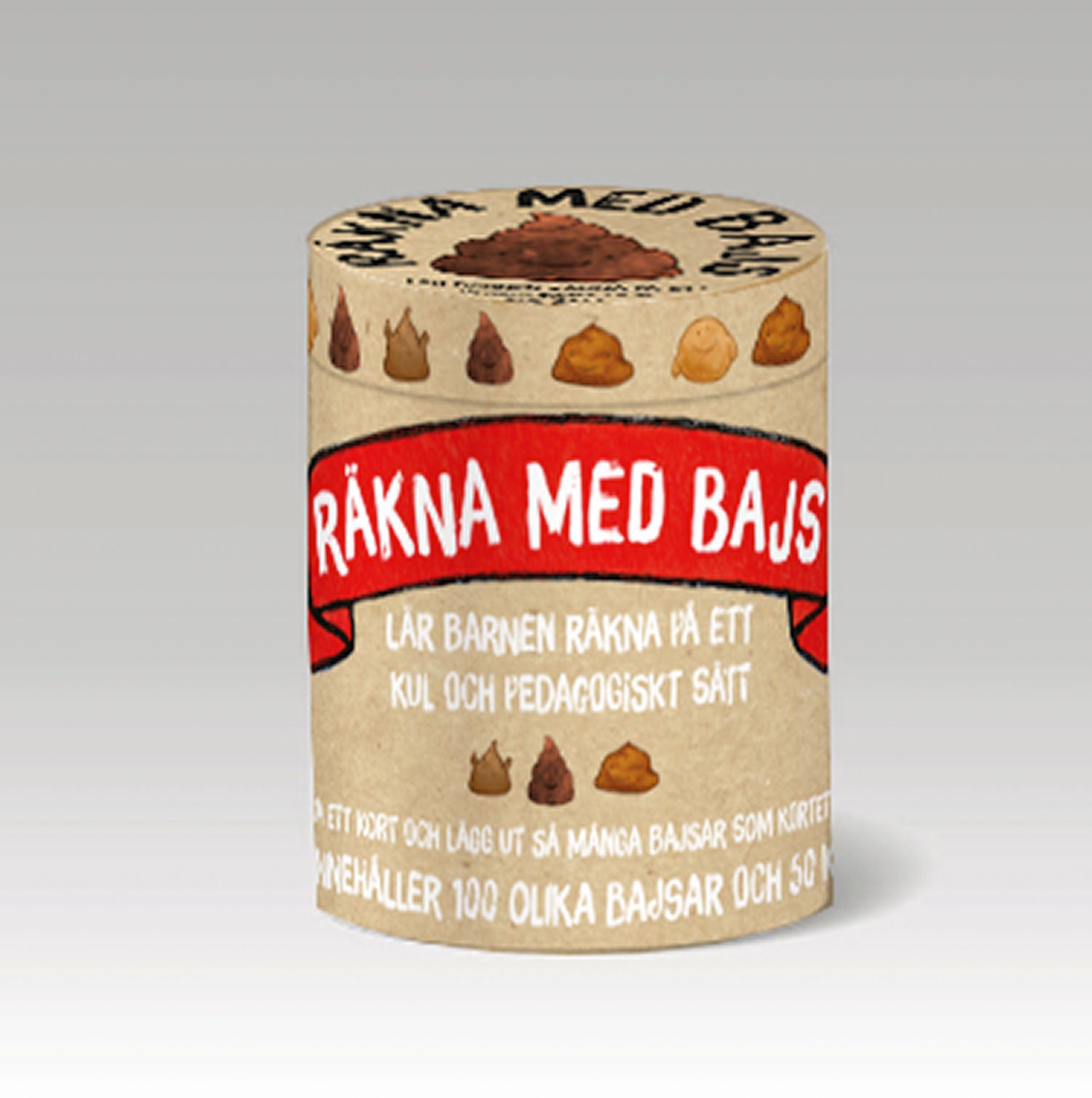 Nicotext Räkna med bajs|