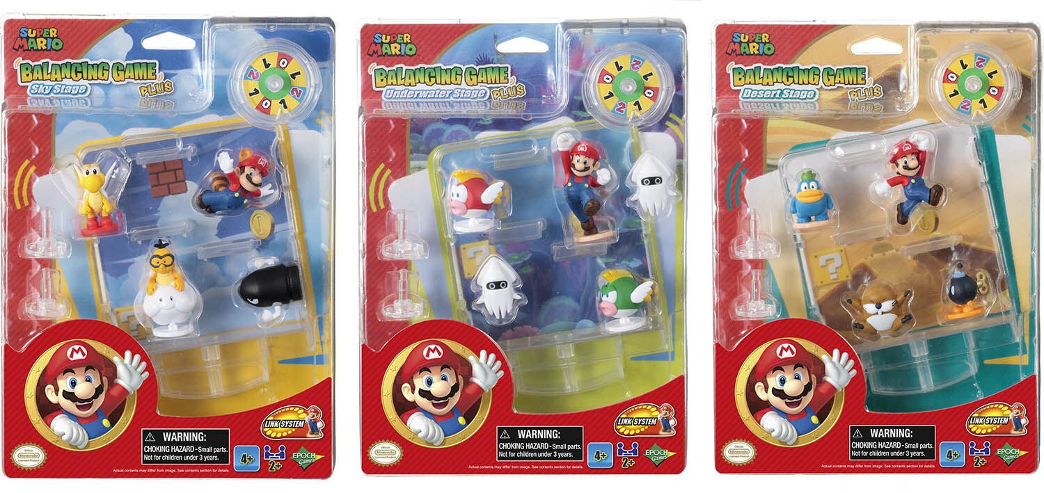 Nintendo Super Mario Spel Balanseringsspel Plus Blandad
