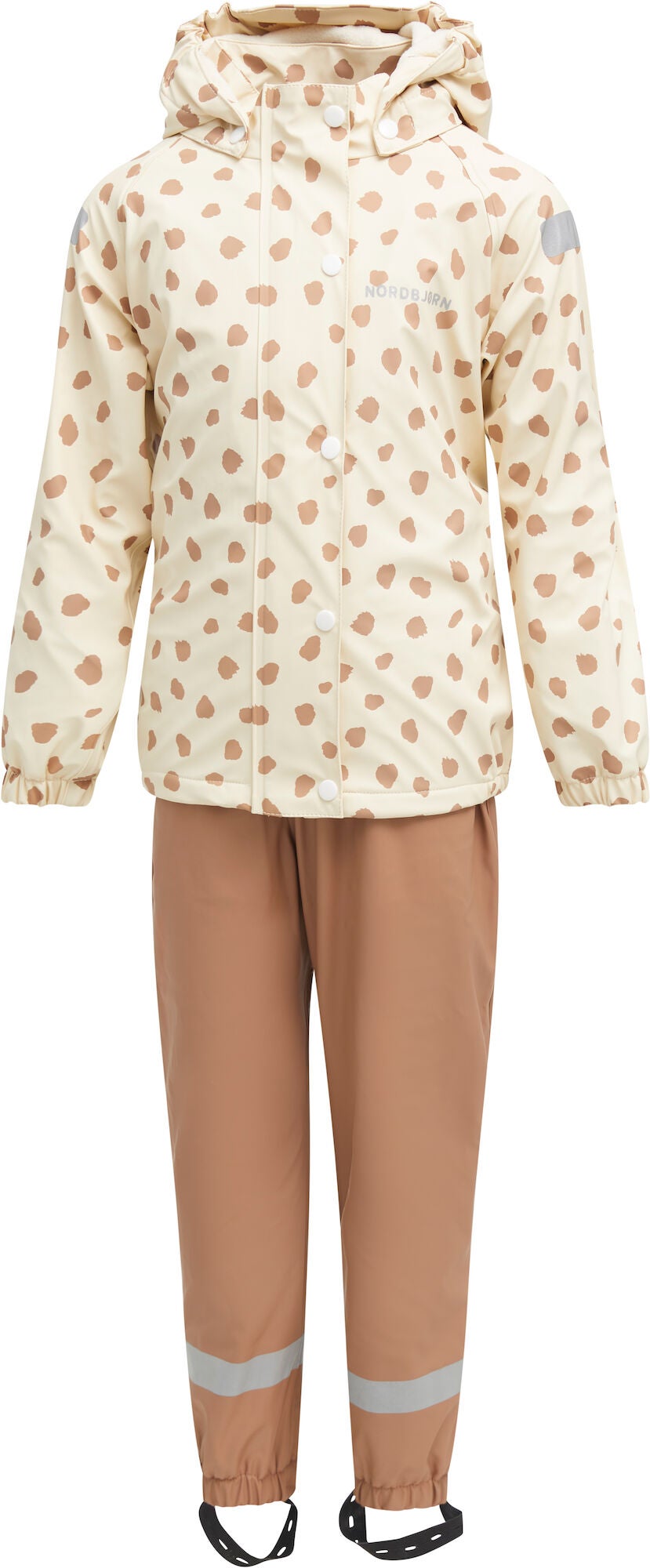 Nordbjörn Asperö Fodrat Regnställ|Dots Beige