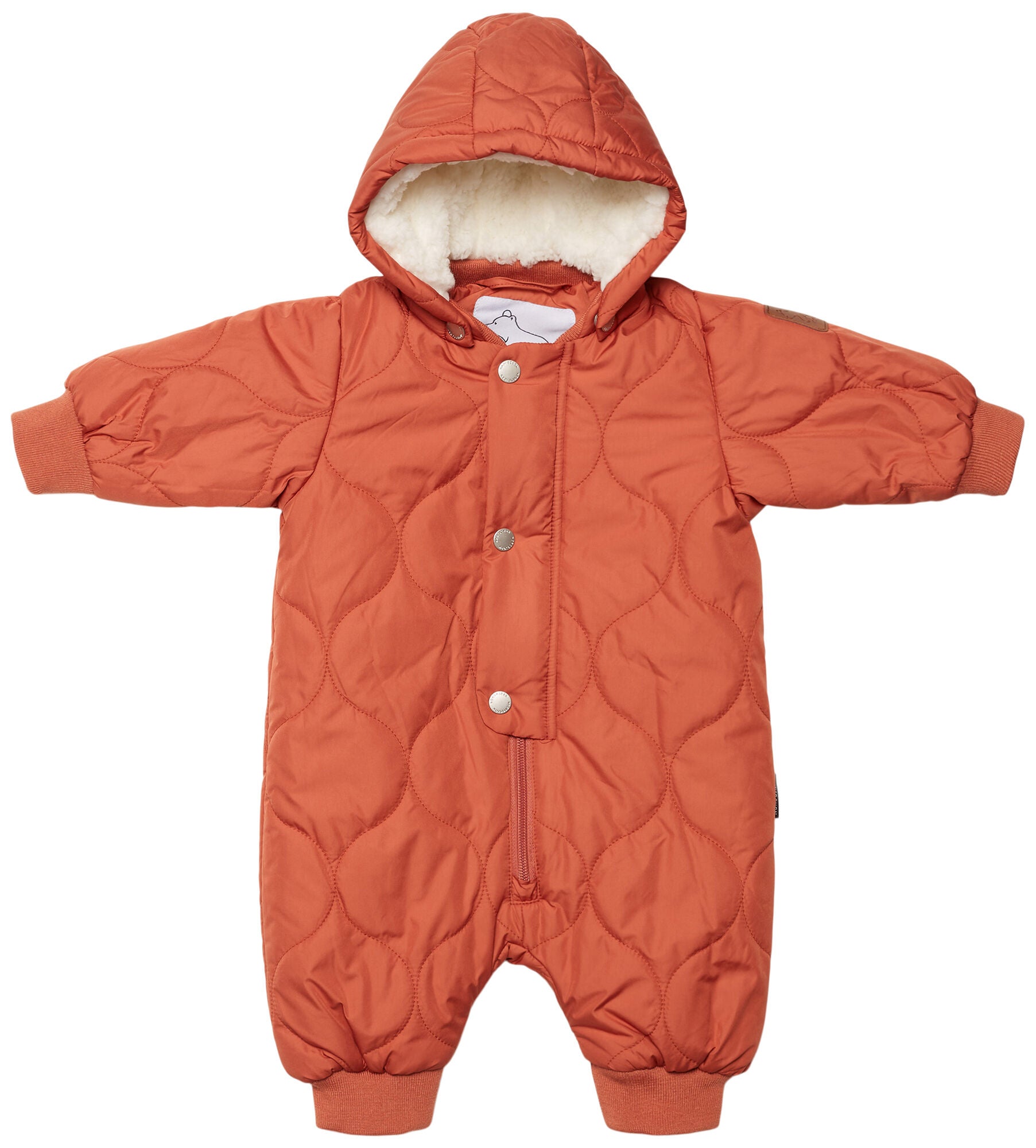 Nordbjörn Billie Bebisoverall|Bruschetta Orange