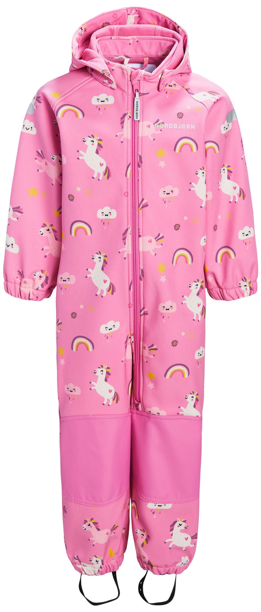 Nordbjörn Bovall Softshelloverall|Happy Unicornday Wild Orchid