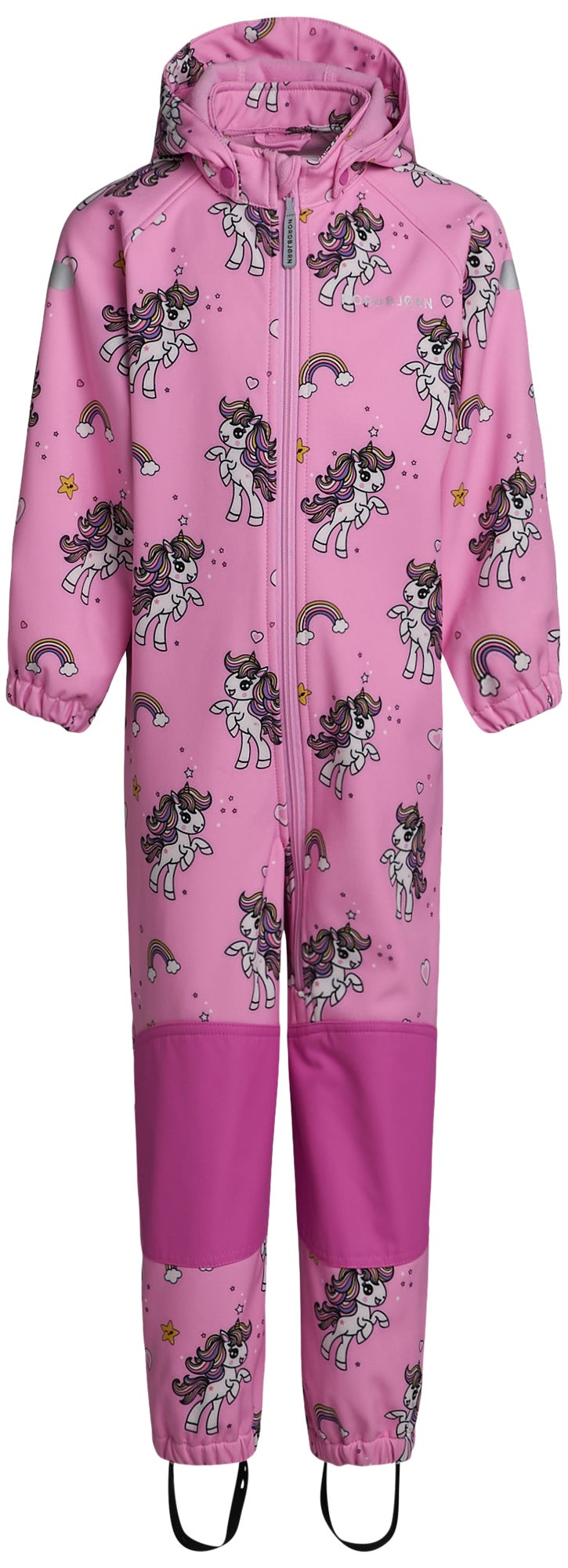 Nordbjörn Bovall Softshelloverall|Jumping Unicorn Bonbon