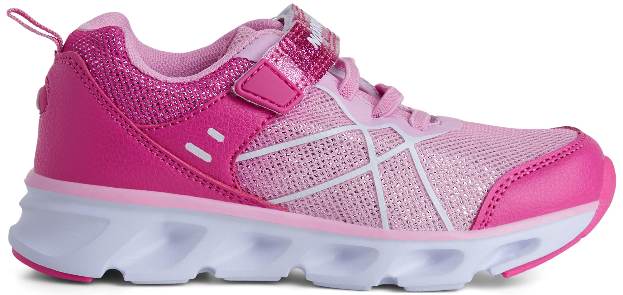 Nordbjörn Hampton Blinkande Sneakers|Pink