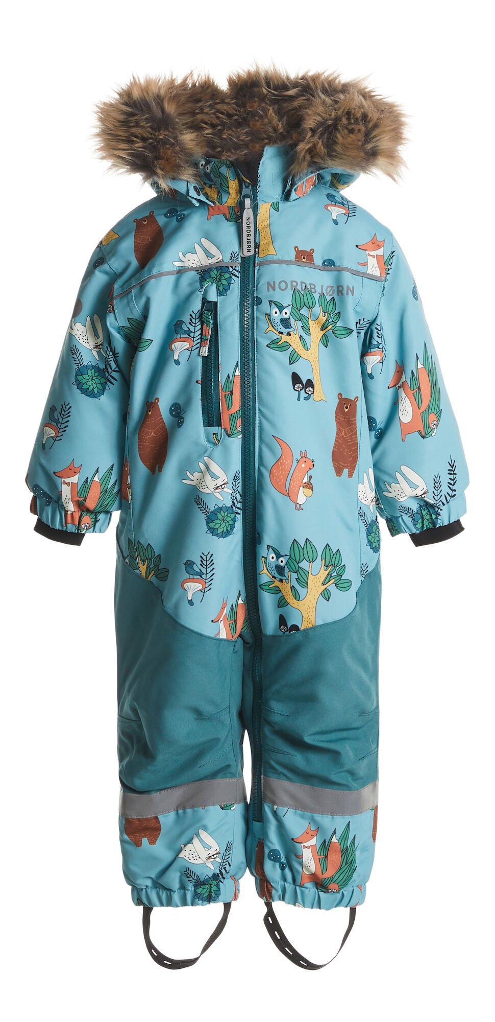 Nordbjörn Igloo Babyoverall|Bear with me Reef Waters