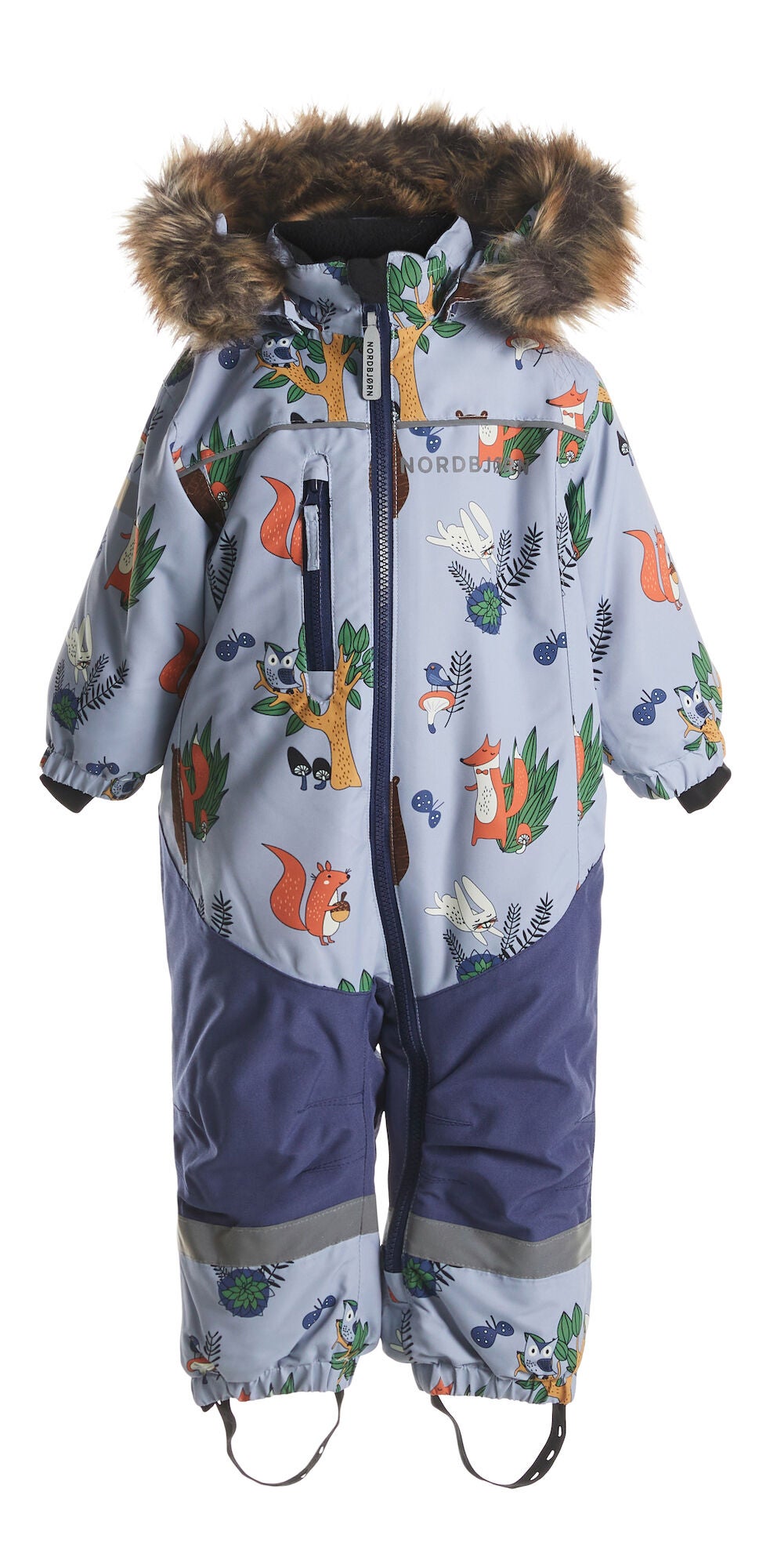 Nordbjörn Igloo Babyoverall|Bear with me Zen Blue