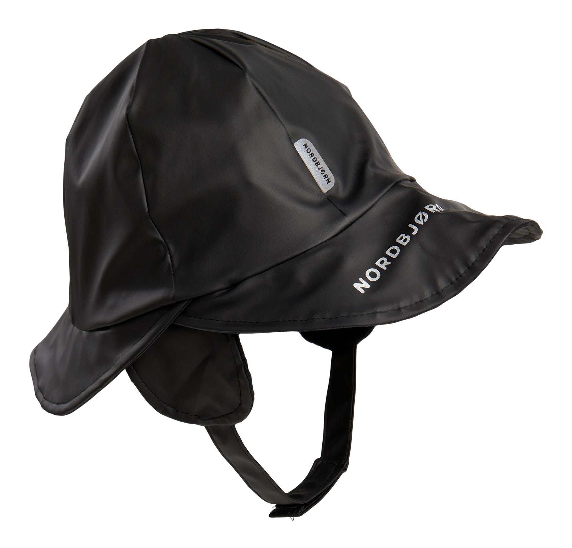 Nordbjörn Korsö Fodrad Regnmössa|Solid Black