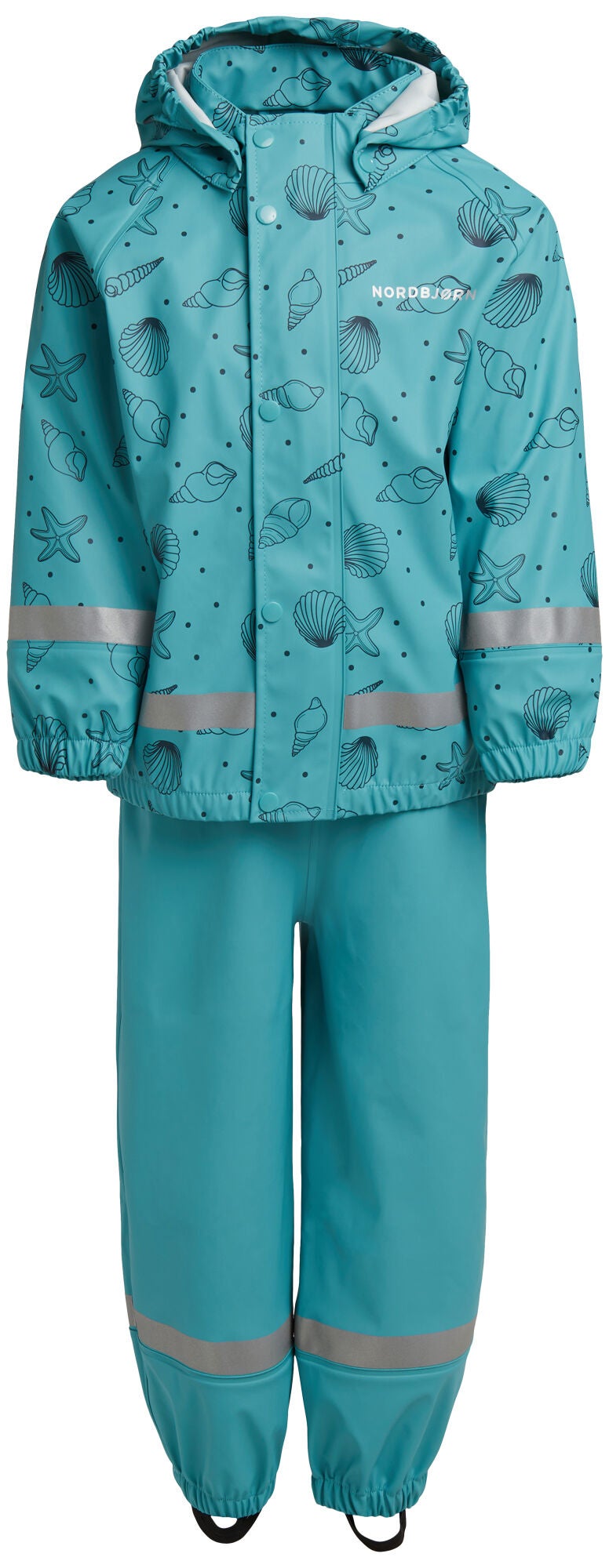 Nordbjörn Koster Regnställ|AOP Sea Shell Porcelain