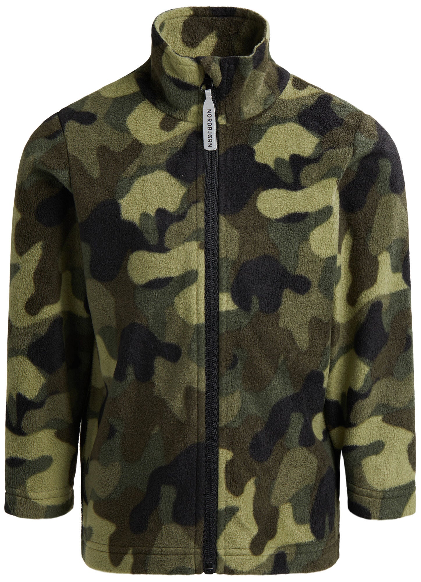Nordbjörn Malö Fleecejacka|Camo Splash Deep Lichen Green