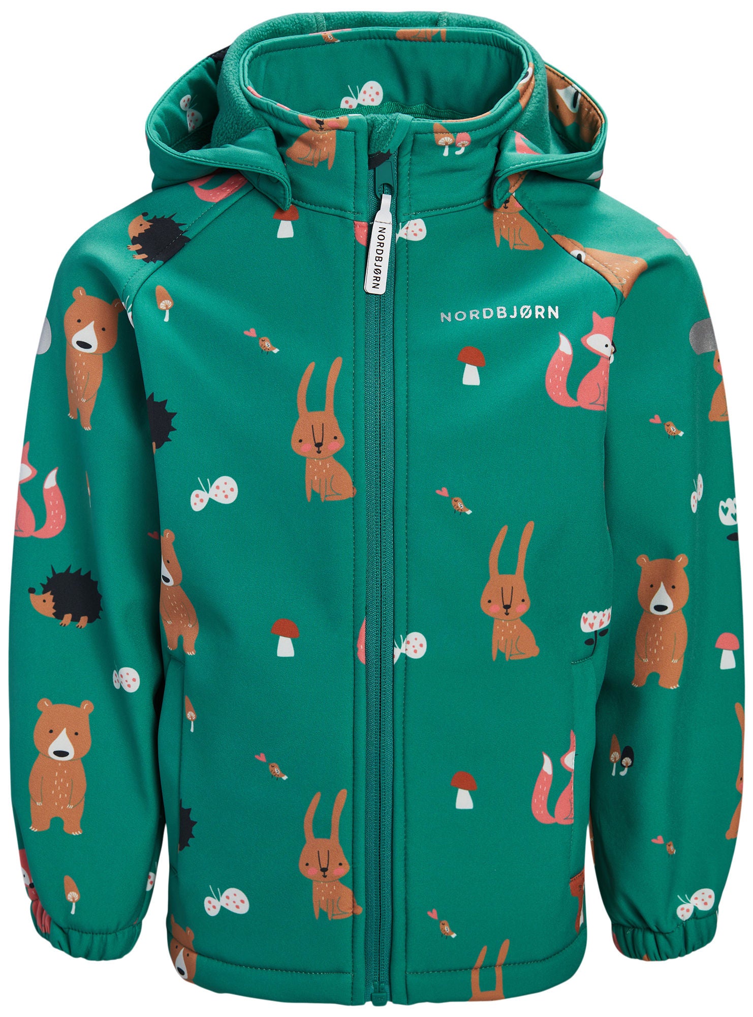 Nordbjörn Mollö Softshelljacka|Forrest Animals Teal