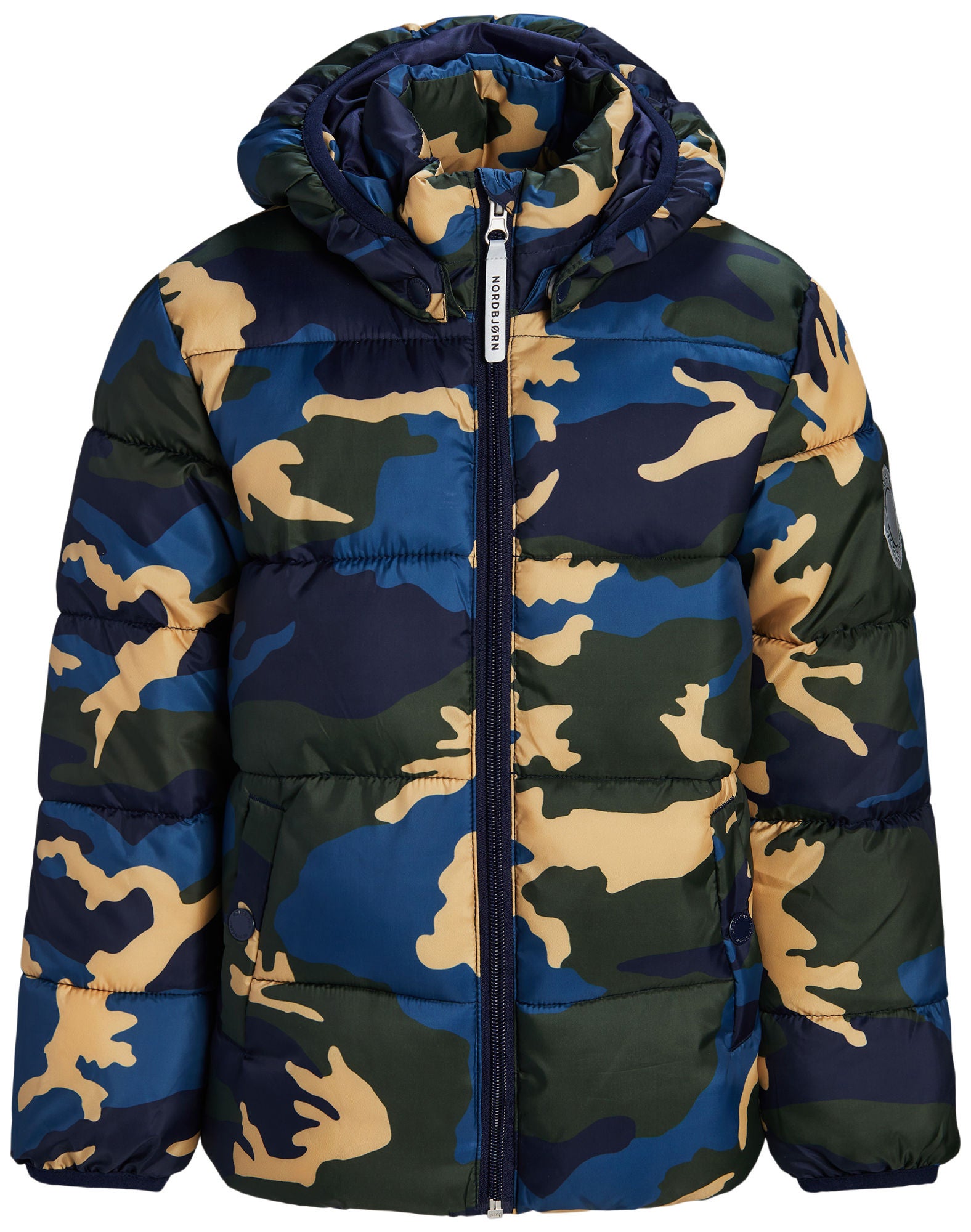 Nordbjörn Narvik Puffjacka|Camo Blue