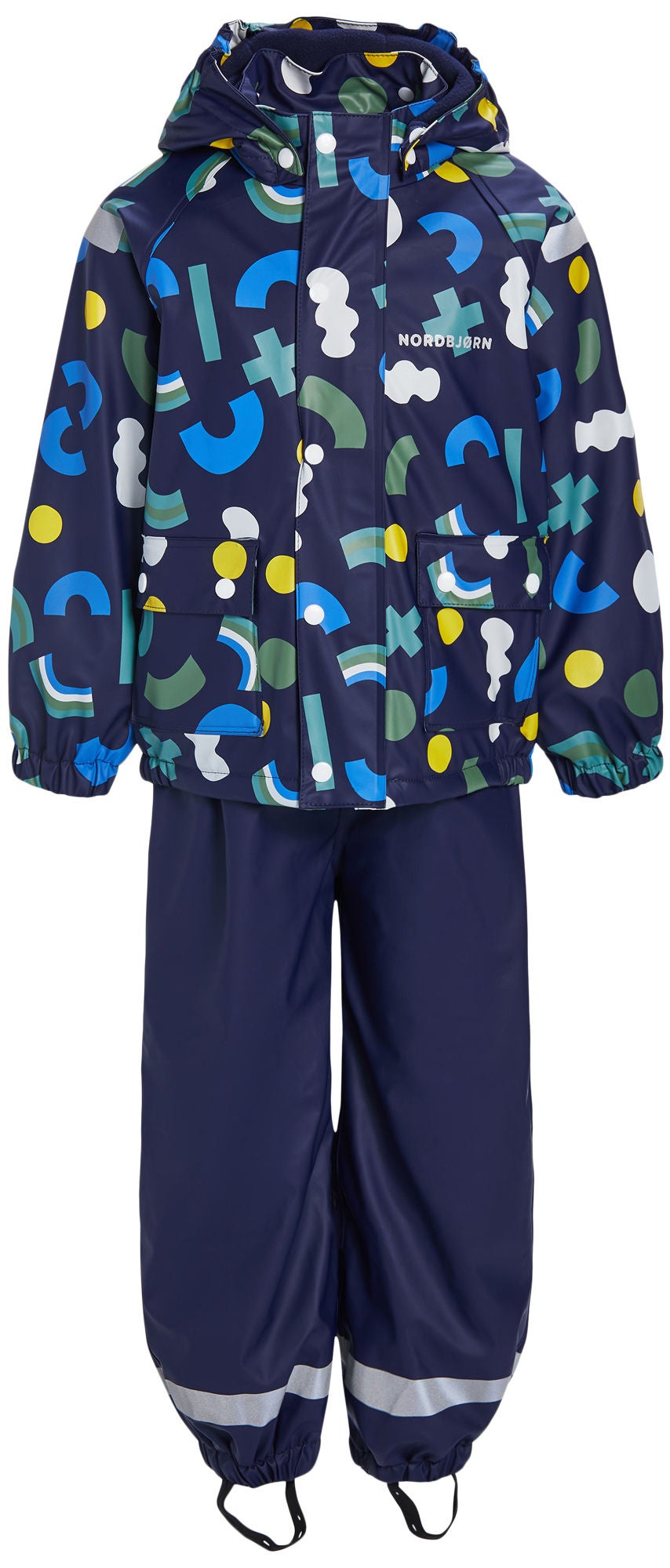 Nordbjörn Nordvik Fodrat Regnställ|Peacoat