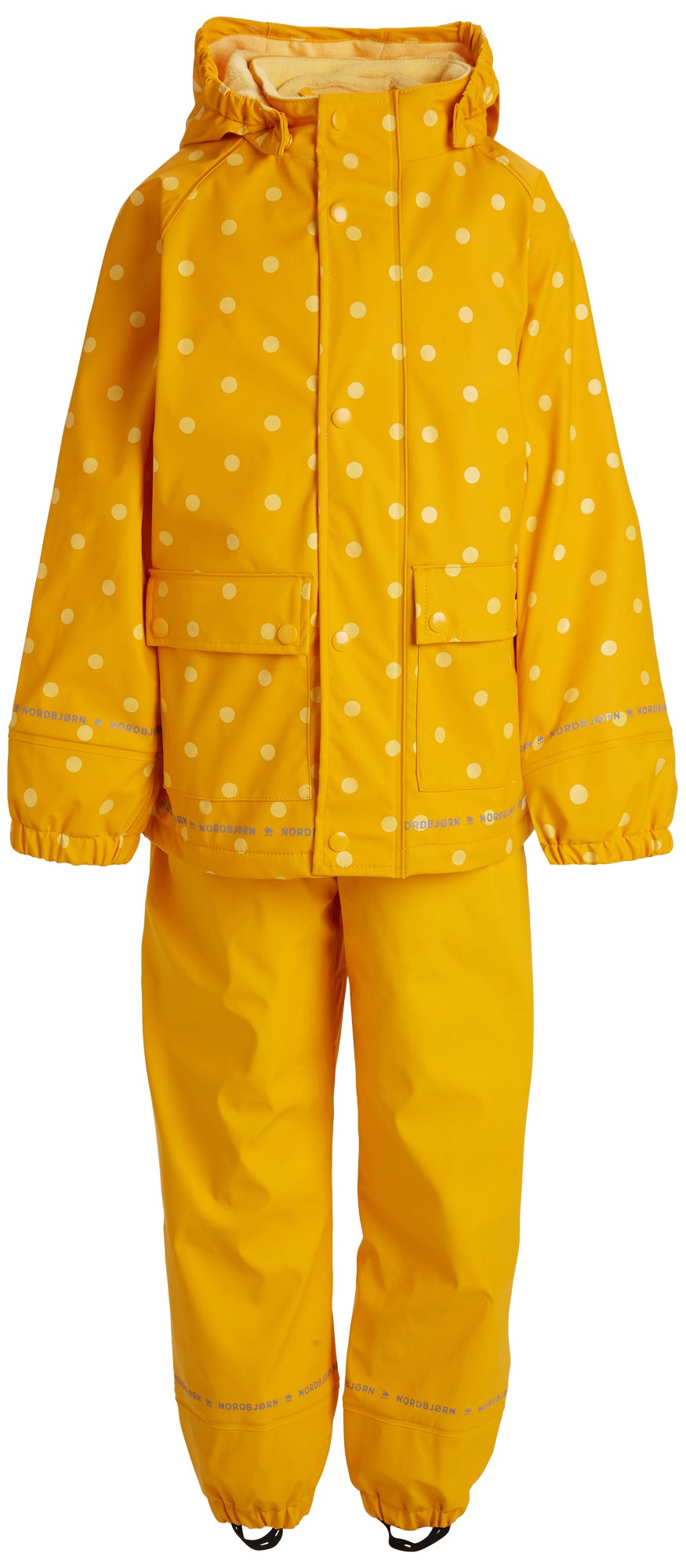 Nordbjörn Öckerö Fodrat Regnställ|Polka Dots Citrus
