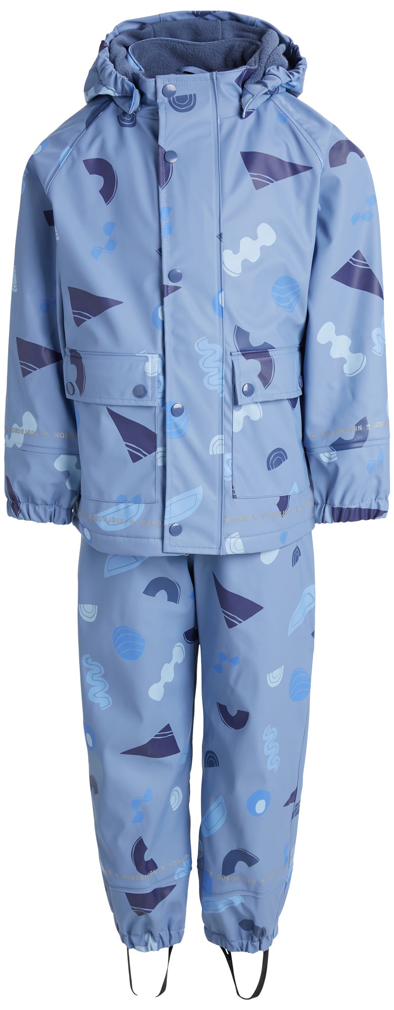 Nordbjörn Öckerö Fodrat Regnställ|Shapes Colony Blue