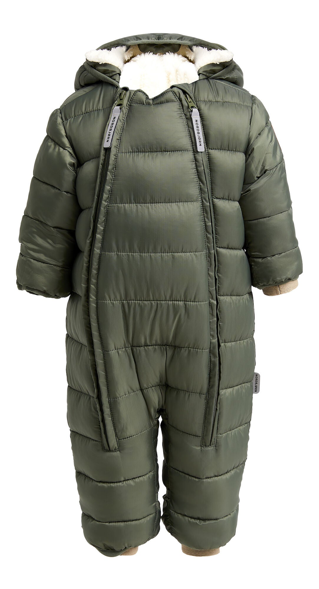 Nordbjörn Pilecub Babyoverall|Green Thyme
